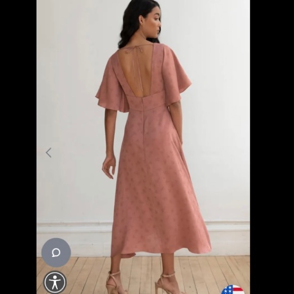 Jenny Yoo dress. Never been worn, size 18. Altered to fit size 10. - Picture 2 of 3